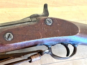 lot 13 image: Antique Springfield Civil War Era Rifle