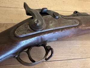 lot 12 image: Antique1863 Springfield Civil War War Era Rifle