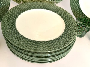 lot 109 image: Springy Set of Pier 1 Imports Plates, Cute Candle Holders & Tiffany & Co. Platter