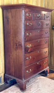 lot 4A image: Antique Large Pennsylvania Chest