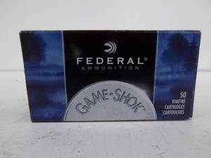 lot 61 image: 50 Rounds Federal .22 Cal Long Rifle Bird Shot