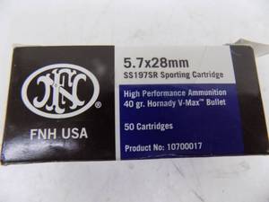 lot 77 image: 50 Bullets FNH 5.7 x 28mm