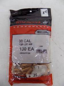 lot 84 image: 100 ct Siera 20 cal - 32 gr