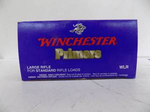 lot 86 image: 1000 ct Winchester Primers small Rifle Loads #WSR