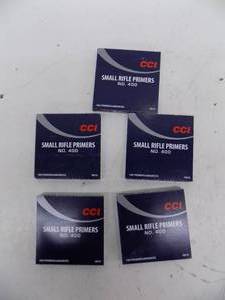 lot 89 image: 500 Ct CCI Small Rifle Primers