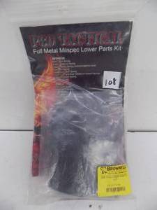 lot 108 image: P80 Tactical Full Metal Milspec Lower Parts Kit