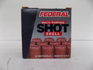 lot 1 image: 25 Rounds Federal 12 gauge