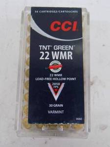 lot 5 image: 50 Rounds - CCI - TNT Green
