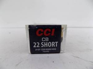 lot 40 image: 100 Rounds CCI 22 Short  - 29 gr