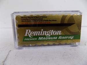 lot 47 image: 50 Rounds - Remington Magnum Rimfire 17 HWR - 17gr