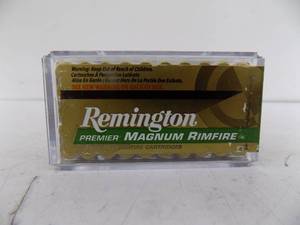 lot 46 image: 50 Rounds - Remington Magnum Rimfire 17 HWR - 17gr