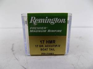 lot 49 image: 50 Rounds - Remington Magnum Rimfire 17 HWR - 17gr