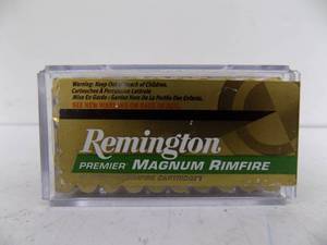 lot 53 image: 50 Rounds - Remington Magnum Rimfire 17 HWR - 17gr