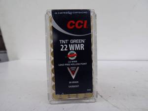 lot 55 image: 50 Rounds - CCI Game Point 22 wmr 40 gr
