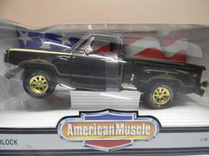ERTL AMERICAN MUSCLE 118 SCALE COLLECTORS EDITION - 1978 DODGE WARLOCK - NICE - FANTASTIC PIECE - NEW IN BOX - SEE PICTURES