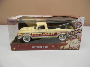 JADA I LOVE THE 50s 124 SCALE DIE-CAST - 1979 FORD F-150 - NICE - GREAT PIECE - NEW IN BOX - SEE PICTURES