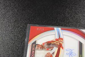lot 19 image: 2021-22 Immaculate Collection Shadowbox John Collins Autograph #SBS-JCH 510  Only 10 Exist