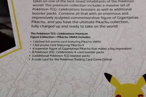 lot 93 image: Pokemon Factory Sealed Pikachu VMAX Premium Figure Collection