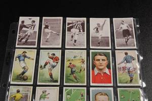 lot 149 image: Vintage Tobacco Cards - Soccer  20 Tobacco Cards