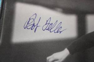 lot 179 image: Cleveland Indians Bob Feller Autograph 8x10 Photo  Howard Sports Collectibles COA