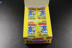 lot 186 image: 1990 Score Baseball Unopened Hobby Box  36 Packs