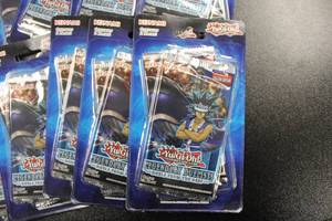 lot 207 image: Yu Gi Oh Legendary duelists Duels From The Deep Two Pack Blister Lot  10 Blisters - 20 Packs