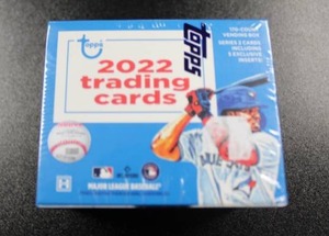 lot 213 image: 2022 Topps Baseball 170 Count Factory Sealed Vending Box
