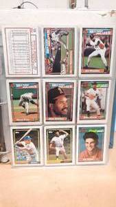 1992 Topps Baseball (Ken Griffey Jr., Frank Thomas, Kirby Puckett & Many More)