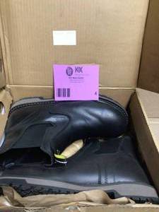 Mens Firebrand 6 Work Boots - Soft Toe - Black Size 9(M) by Ace Customer Returns See Pictures