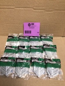 1-12 in. Zinc-Plated Corner Brace Value Pack (20-Pack) by Everbilt Customer Returns See Pictures