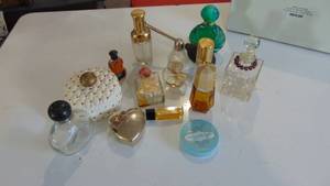 lot 37 image: Lot of vintage perfume bottles