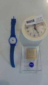 lot 61 image: 3-Pillsbury Doughboy clocks