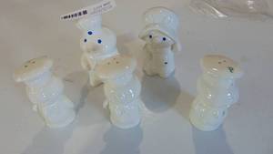 lot 62 image: 2-Sets of Pillsbury Doughboy S&P