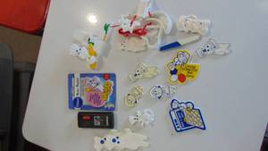 lot 66 image: Pillsbury Doughboy magnets and misc