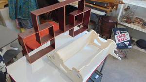 lot 78 image: 2 Vintage wall shelfs
