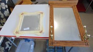 lot 113 image: 2-wall mirror
