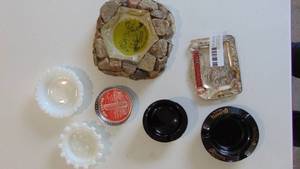 lot 132 image: Vintage ashtrays