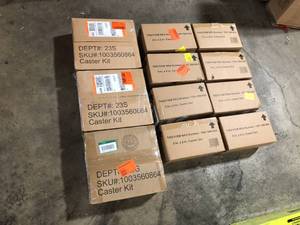 Lot of Assorted Caster Kit Customer Returns See Pictures