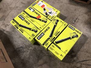 Lot of Assorted Ryobi Leaf Blowers   Customer Returns See Pictures