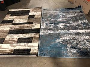 Lot of 2 Mixed Carpets See Pictures