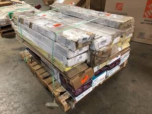 Pallet of Mixed Flooring and Misc Various Models and Conditions Customer Returns See Pictures
