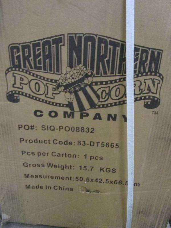Great Northern All Star GNP-850 8 oz. Red Popcorn Machine