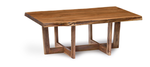lot 418 image: Bolton Furniture Large Live Edge Coffee Table AWBB1220S (OPEN BOX)