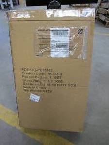 lot 405 image: Spice Rack Organizer  Space Saving Wall Mount 5-Tier Wire Shelves for Pantry or Cabinets  Kitchen Organization and Storage by Home-Complete (Black) (OPEN BOX)