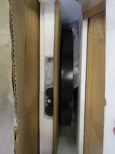 lot 457 image: Lavish Home 80-FT-4 Contemporary Decor and Home Accent Table with Tray Top (Black, Set of 2) (OPEN BOX)