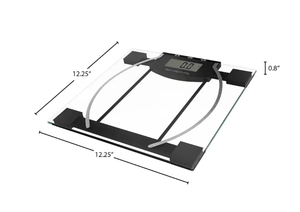 lot 488 image: Digital Body Weight, Fat and Hydration Scale-BIA (OPEN BOX, NO BATTERIES)