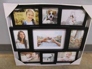 lot 636 image: Malden Wall Mounted Picture Frame for Various Size Pictures