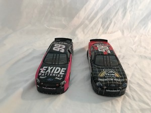lot 33 image: 2 - NASCAR die cast 124 scale stock cars