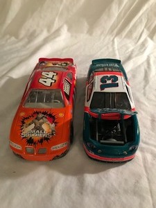 lot 38 image: 2 - NASCAR die cast 124 scale stock cars
