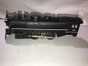 lot 94 image: Marx Trains O Gauge 666 Die-cast Steam Locomotive Engine